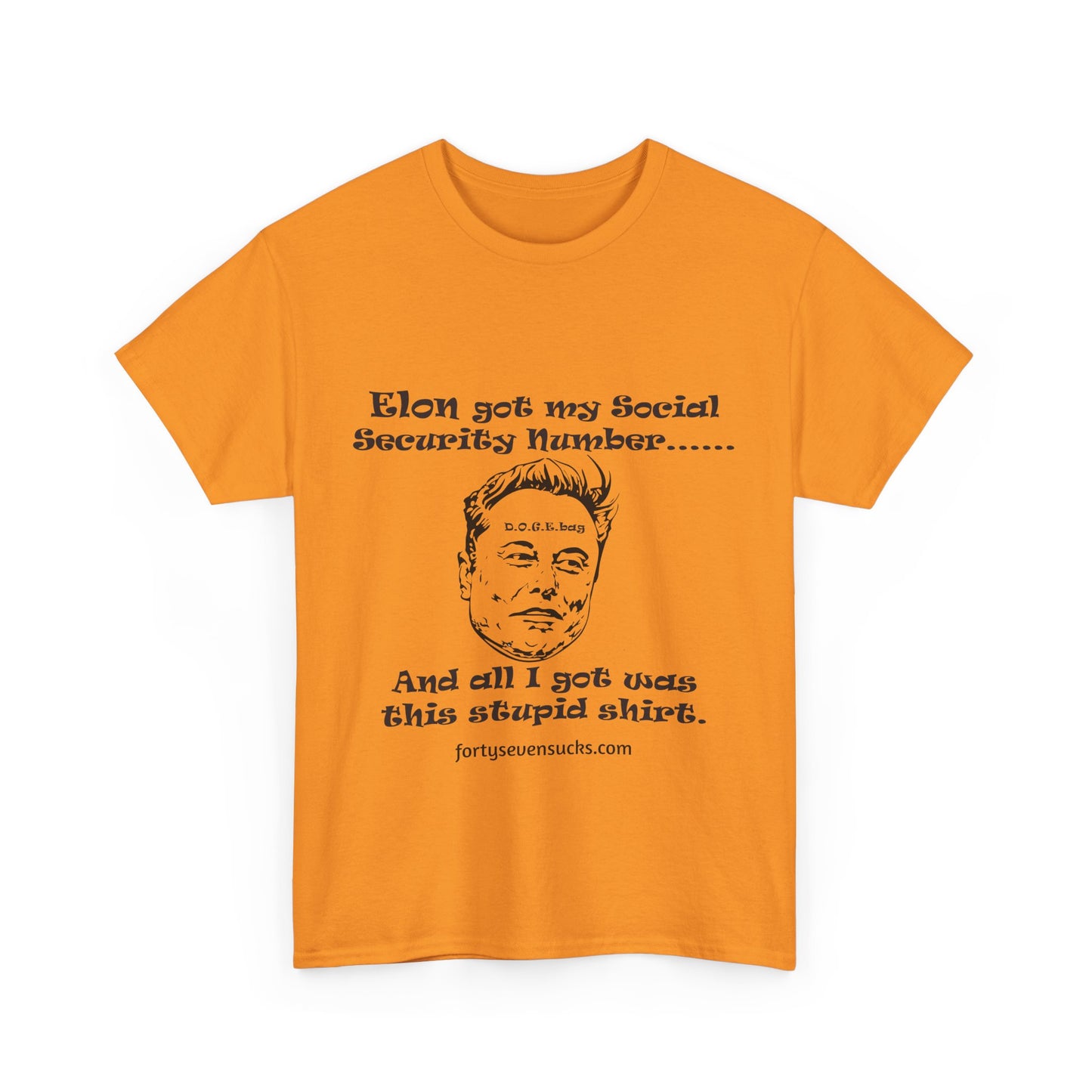 Social Security DOGE t-shirt