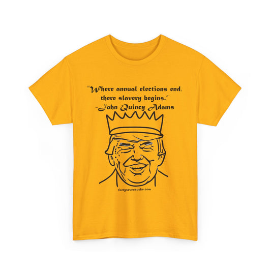 President or King t-shirt