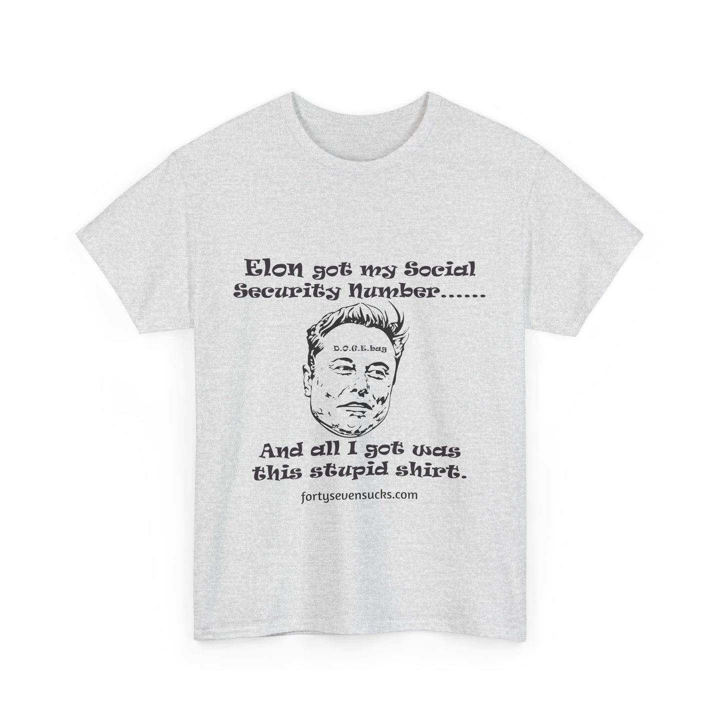 Social Security DOGE t-shirt