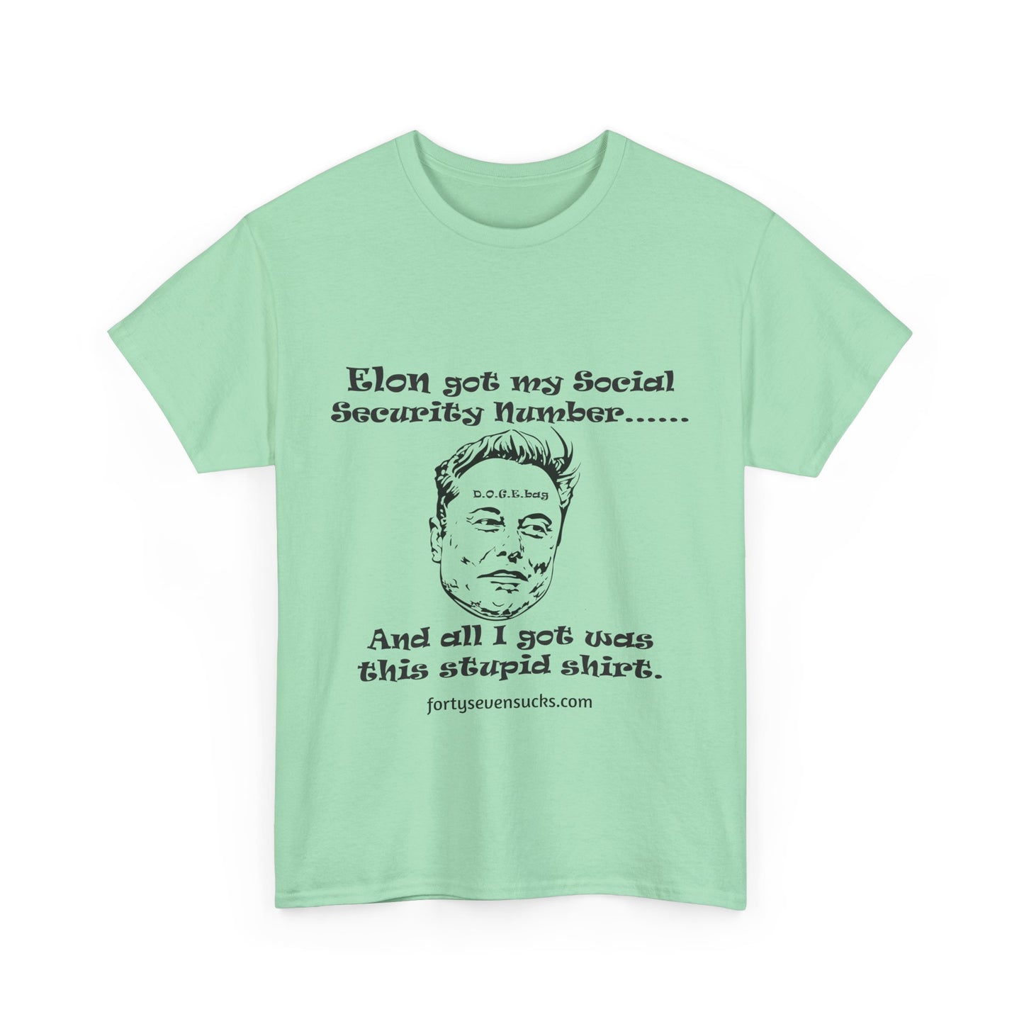 Social Security DOGE t-shirt